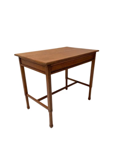 Arts & Crafts Writing Table by Johann Georg van Caspel for H.F. Jansen & Zonen